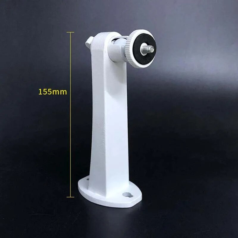 Μήκος βραχίονα κάμερας επιτήρησης ανύψωσης εξωτερικού χώρου 155mm κράμα αλουμινίου γενικής βάσης στήριξης τοίχου με 1/4 βιδωτή κεφαλή