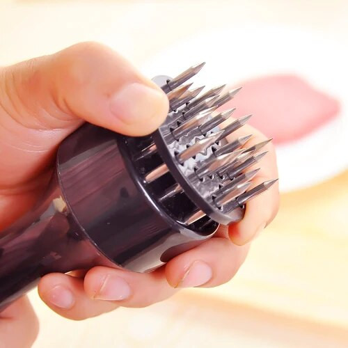 Kuhinjski alati Nehrđajući čelik Profesionalni aparat za omekšavanje mesa Igla Svinjska koža Nokti Pekači pljeskavica Svinjetina Goveđa tetiva Čekić Vilica