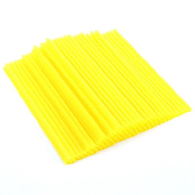 100 buc Accesorii pentru băuturi din paie din plastic de unică folosință