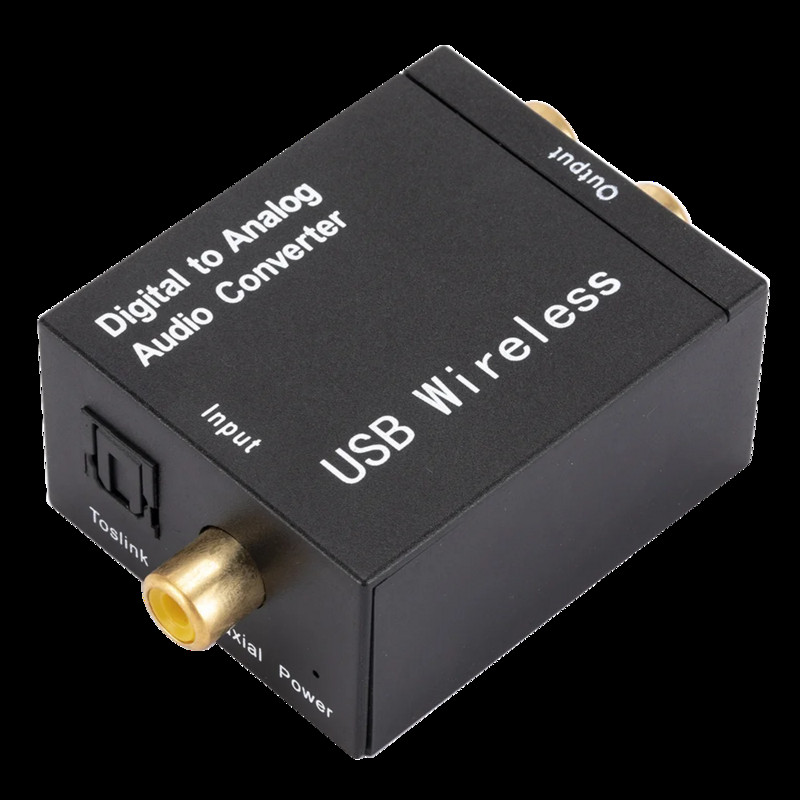 Bluetooth-ühilduv digitaal-analoogheli muunduri adapteri võimendi dekooder optilise kiu koaksiaalsignaali analoog-DAC Spdif