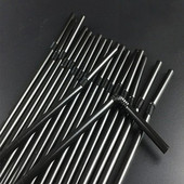 Băutură de unică folosință Lapte Ceai Cafea Băutură Cola Suc Lapte alb Negru Cot Paie în vrac 21 cm