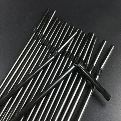 Băutură de unică folosință Lapte Ceai Cafea Băutură Cola Suc Lapte alb Negru Cot Paie în vrac 21 cm