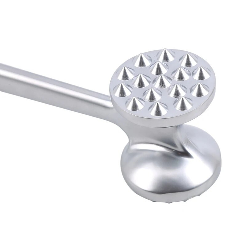 Ciocan profesionist din oțel inoxidabil pentru frăgerea carnei Friptură cu două fețe Carne de vită Carne de porc Înmoaie Pistil Instrument de gătit de bucătărie