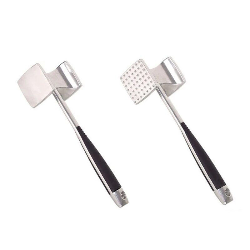 Mugava käepidemega kahepoolne lihahaamer, mis on mõeldud suure tööjõuga lihahaamer köögi jaoks