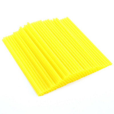 100db Eldobható Műanyag Szalma Egyenes Szalma Italtartó Tartozékok