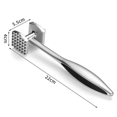 Mėsos plaktukas, palaidi jautienos kepsniai Mėsos minkštinimo plaktukai su plaktuku Beaf virtuvės reikmenys