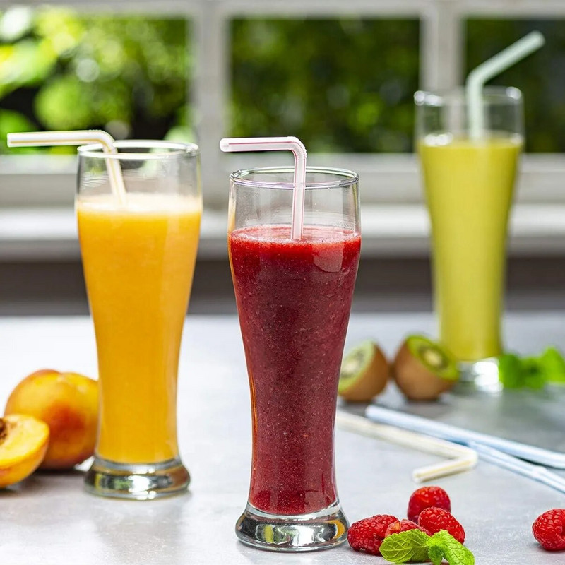 100 vnt spalvingi Pp plastikiniai lankstomi šiaudeliai vienkartiniai gėrimai lankstūs geriamieji šiaudeliai vestuvių dekoravimui virtuvės vakarėlio reikmenys