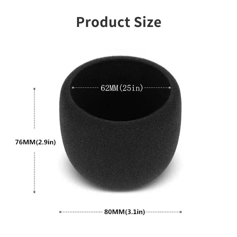 Habszivacs mikrofon szélvédő kék Yeti Yeti Pro kondenzátor mikrofon burkolat Pop szűrő mikrofon burkolat szélvédő