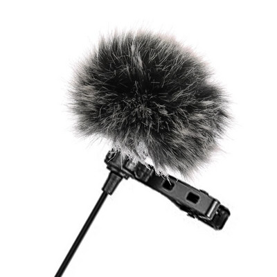 Universal Furry Microphone Shotgun Wind Protector Mini Size Furry Windscreen Μικρόφωνο Προστατευτική θήκη αξεσουάρ για το παρμπρίζ