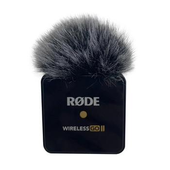 Външен микрофон Furry Windscreen Muff Microphone Furs Wind Cover за Rode Wireless Go II Microphone Repair Accessories