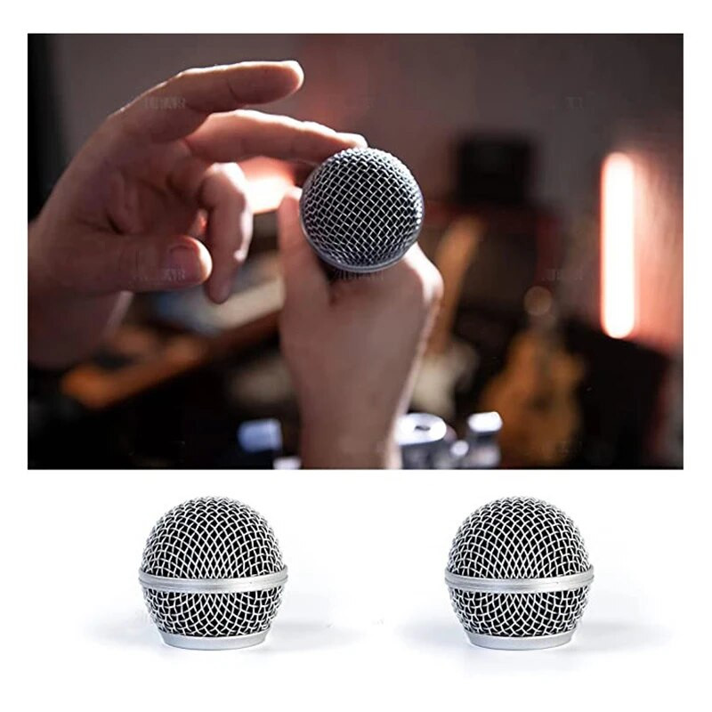 Mikrofono grotelių pakaitinis mikrofonas Mikrofono galvutės grotelių galvutės tvirtinimas Laidinio belaidžio mikrofono priedai, skirti BETA58 BETA58A