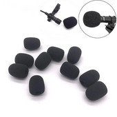 10PCS Mikrofon Vjetrobransko staklo Spužvasti poklopac Slušalica Mikrofon Pjenasti poklopac Zaštitna kapica za Gooseneck mikrofon za sastanke