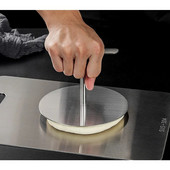 Nova preša za pljeskavice Preša za slaninu Preša za roštilj Okrugla preša za pljeskavice s ručkom od nehrđajućeg čelika Preše za roštilj Pegle