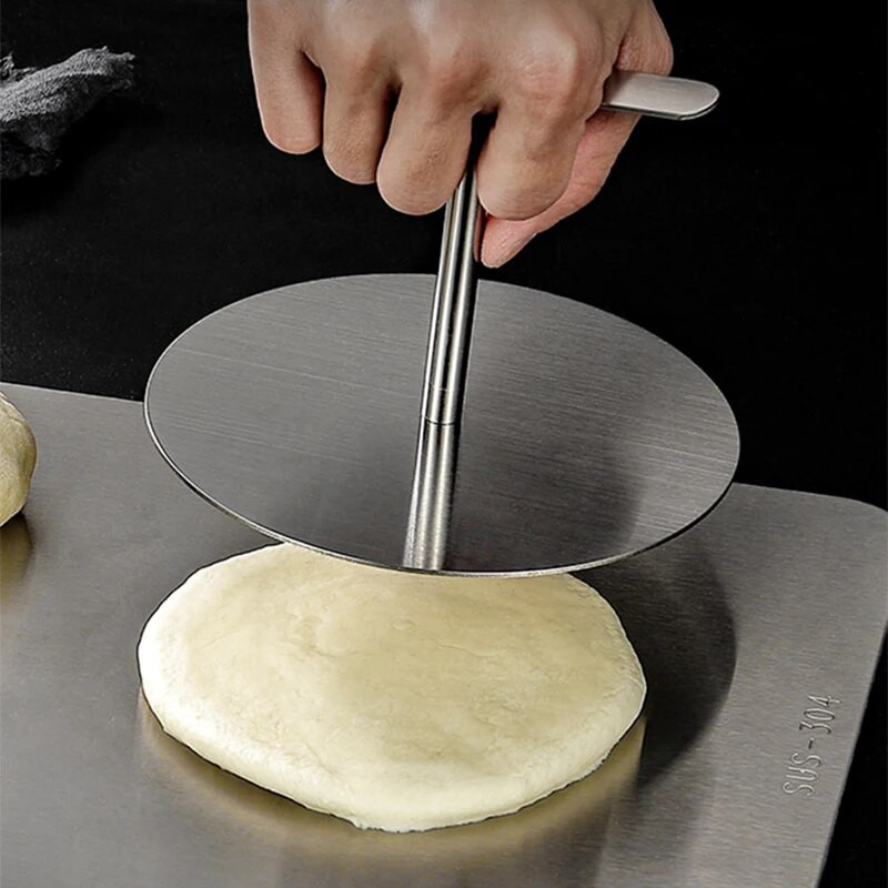 Presă pentru burgeri nouă Presă pentru slănină Presă pentru grătar Mașină rotundă pentru burgeri cu mâner din oțel inoxidabil Prese pentru grătar Fiare de călcat