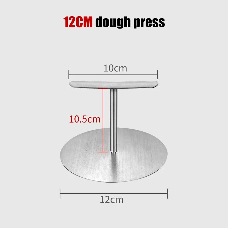 Presă pentru burgeri nouă Presă pentru slănină Presă pentru grătar Mașină rotundă pentru burgeri cu mâner din oțel inoxidabil Prese pentru grătar Fiare de călcat