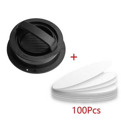 Aparat de presat pentru carne pentru hamburgeri din ABS, formă rotundă, antiaderent, chifteluțe de burger umplute cu carne de vită, grătar pentru plăcinte, mașină de presă, accesorii de bucătărie