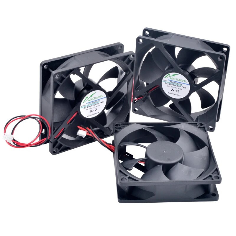 ACP9225 9cm 92mm ventilaator 92x92x25mm 9025 DC5V 12V 24V 2pin Jahutusventilaator šassii toiteinverteri jaoks