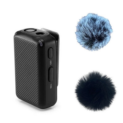 Lavalier Microphone Furry Windscreen Muff Microphone Wind Cover Размит капак за микрофон за аксесоар за микрофон DJIMIC