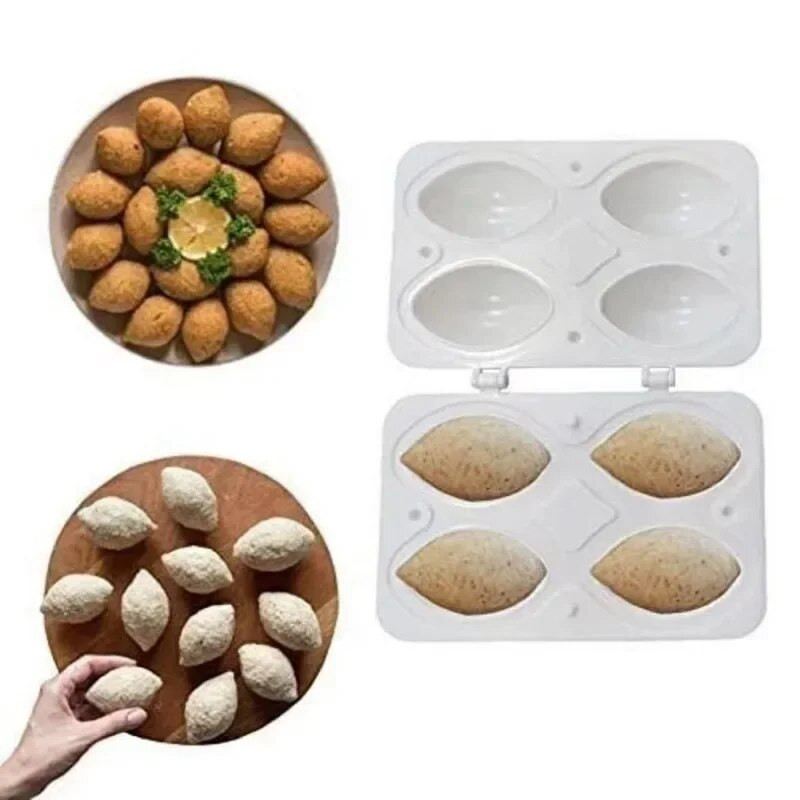 Nouă vânzare Produs de chifteluțe Producător manual de mucegaiuri pentru chifteluțe Instrument de bucătărie Umplere Kibbeh maker Procesor rulouri Tort Desert Decor DIY