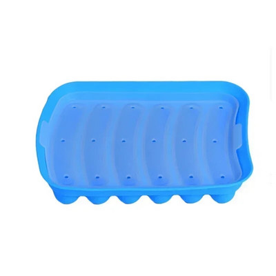 Silikoninė dešrelių formavimo forma „pasidaryk pats“ silikoninė rankų darbo „hamburgerio“ dešrainių formelė Daugkartinio naudojimo virtuvės priedai Įtaisas pyrago kepimo pyragui