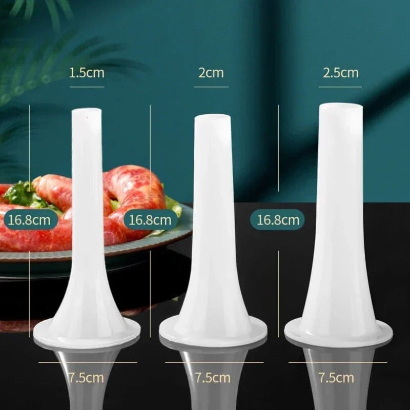 Mașină de umplere manuală pentru cârnați Umplere pentru umplutură de carne Salam pentru a face mașină pentru cârnați Unelte pentru cârnați de casă Accesorii de bucătărie