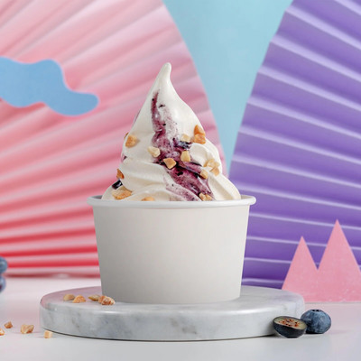 100 tk kooki jäätise tassi paber ühekordselt kasutatavad kohvitopsid vahupurgid magustoidu tarretis