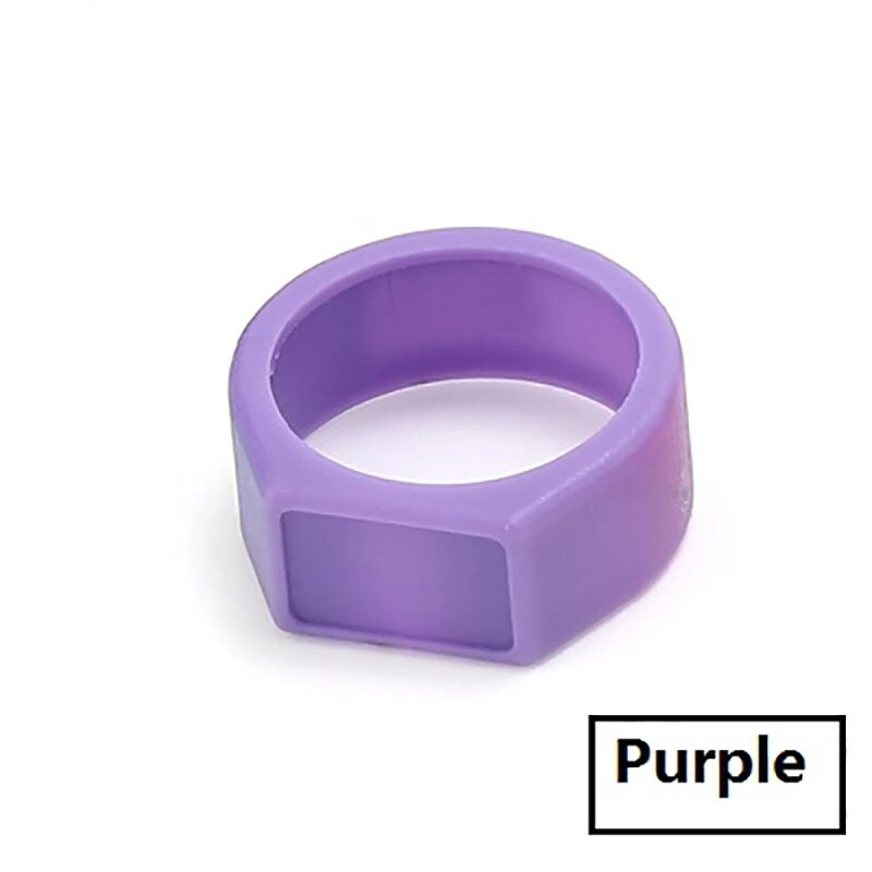 2 vnt Mikrofono besisukantis spalvotas žiedas YS-CCR, skirtas YS136N / YS137N XLR kištuko besisukantis žiedas kelių spalvų žymeklio žiedas 10 spalvų