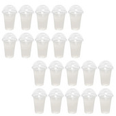 Drink Juice Cup Clear Coffee Cups Καπάκια Διαφανής Συσκευασία ποτών Μίας χρήσης Πλαστικό Cold Abs Πακέτο Παιδί για πάρτι