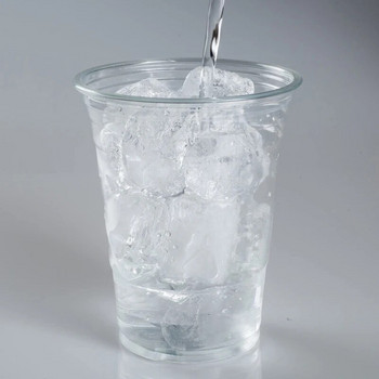 Чаши за смути за еднократна употреба, куполообразни капаци с плосък връх, пластмасови чаши за млечен шейк Прозрачни силни пластмасови чаши за парти бира Прозрачни