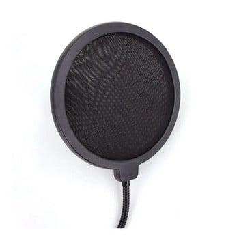 Μικρόφωνο Pop Filter Spray Windscreen Mesh for Broadcast Record for Speaking Recording Αξεσουάρ Φίλτρο μικροφώνου
