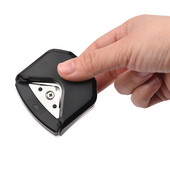 Kampinis apvalus perforatorius R4 Mini nešiojamas apvalus kampinis kirptuvas, 4 mm, skirtas Card Craft iškarpų knygelių vyniojamajam popieriui lipdukas „Pasidaryk pats“