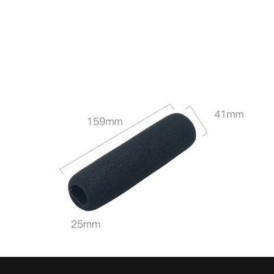 Дълга микрофонна гъба за интервю, посветена на удебеляване на капака на микрофона от пяна Професионална предпазна мека капачка за микрофон