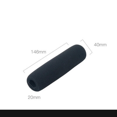 Дълга микрофонна гъба за интервю, посветена на удебеляване на капака на микрофона от пяна Професионална предпазна мека капачка за микрофон