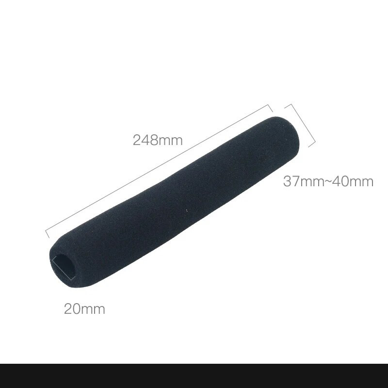 Dugačka spužva za mikrofon za intervju namijenjena podebljanoj pjeni za pokrivanje mikrofona Profesionalna zaštitna mekana kapica za mikrofon za vjetrobran