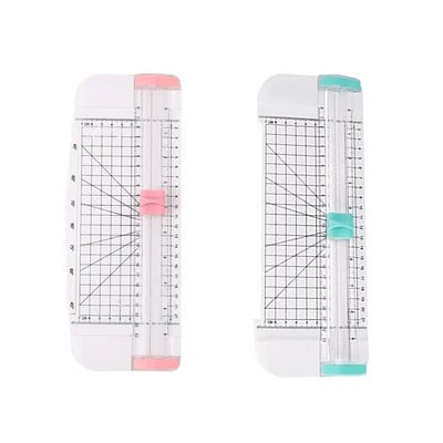 Paper Cutter, Portable Paper Trimmer, 12 In Paper Slicer Scrapbooking Tool With Side Ruler For Craft Paper, A4 A5 Paper