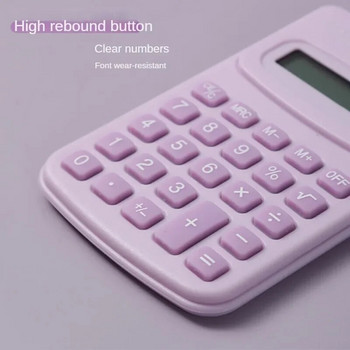2024 Нов малък калкулатор Безшумен калкулатор Мини версия Обучаващ се спомагателен преносим калкулатор