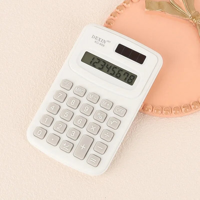 2024 Noul calculator mic Calculator silențios Mini versiune Calculator portabil auxiliar pentru învățare