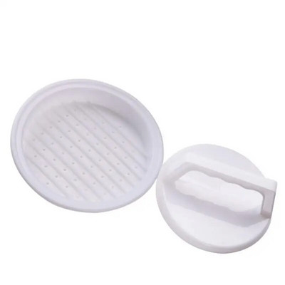 1 vnt. virtuvės įrankis, apvalios formos mėsainio presas, kotletų gaminimo formavimo formelės, maistinės plastikinės mėsainio mėsainių mėsos jautienos kepsninės mėsainių presas