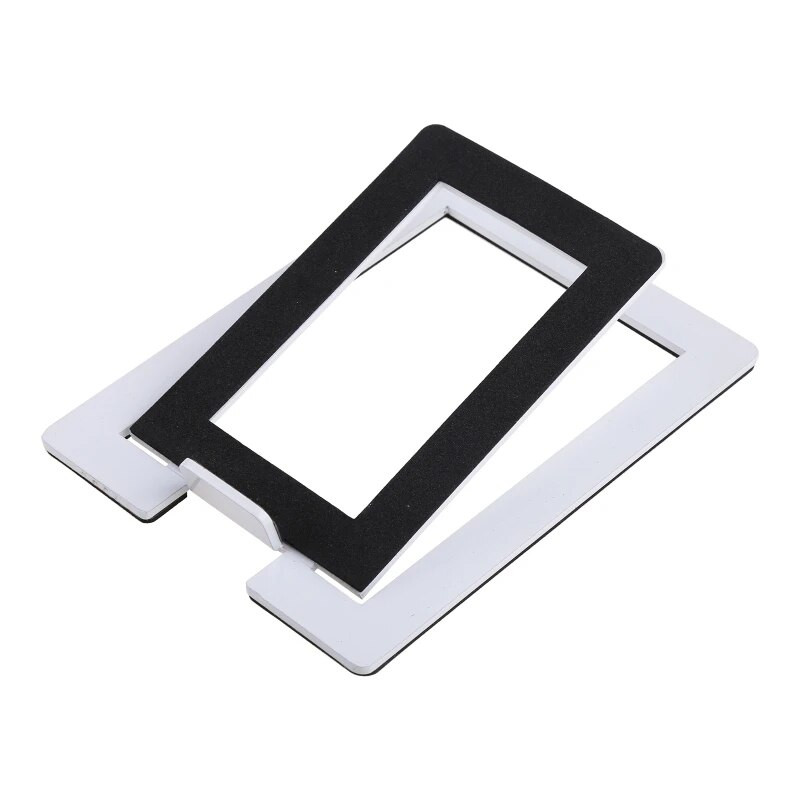 Βάση στήριξης ηχείων επιτραπέζιου υπολογιστή με γωνία 16° Ανθεκτική μεταλλική βάση ήχου για τα εξαρτήματα ενεργών ηχείων YU4 της Kanto