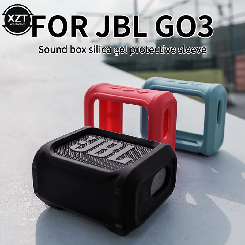 Suport de protecție pentru difuzor pentru JBL GO3 Carcasă de protecție Suport curea pentru difuzor portabil GO 3 Stand pentru exterior