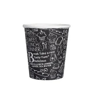 100db/csomag 200ml Rajzfilm eldobható papírpohár kávéscsésze forró ivó kellékek
