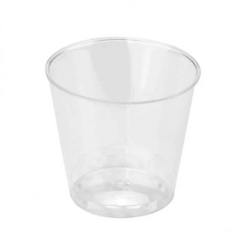 20 бр. 30 мл прозрачни пластмасови чаши за еднократна употреба Парти чаши за еднократна употреба Прозрачни издръжливи чаши за пиене Чаша за чай Чаши за кафе Кухня