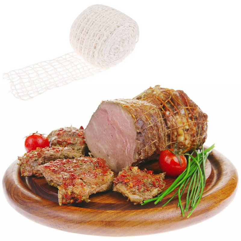 Bucătărie Plasă de uz casnic Buzunar Plasă de porc la grătar Copita împletită Cadru liber Linie de frânghie Set Cot Accesorii din bumbac Set plasă 5M