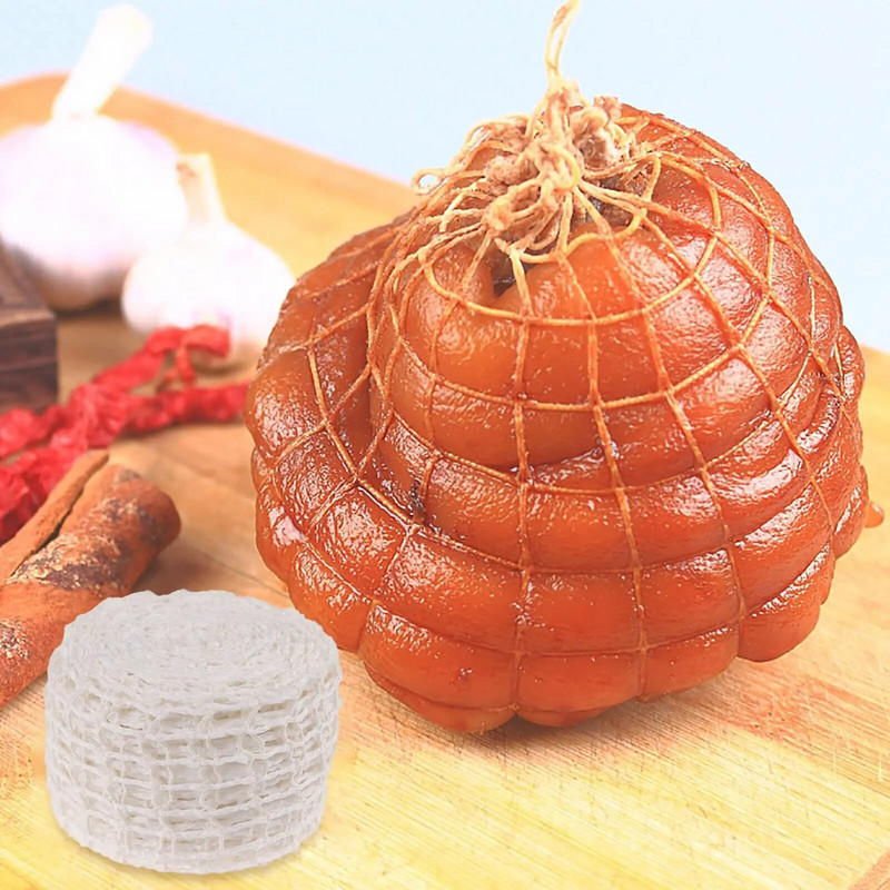 Bucătărie Plasă de uz casnic Buzunar Plasă de porc la grătar Copita împletită Cadru liber Linie de frânghie Set Cot Accesorii din bumbac Set plasă 5M