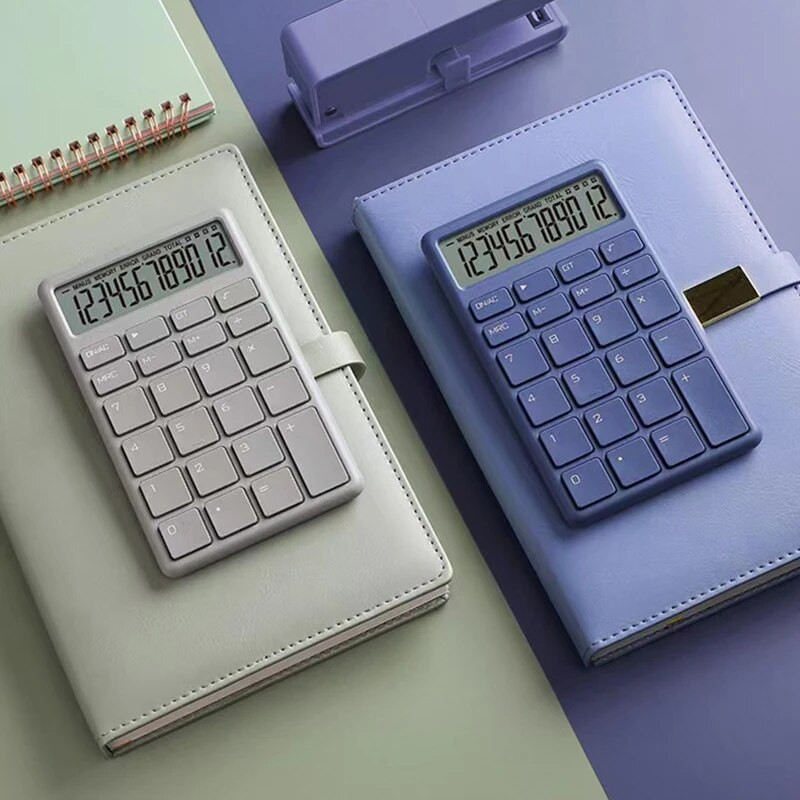 Populiarūs priedai Madingi Lengva nešiotis Paprasta mada Abs Nešiojamas biuro skaičiuotuvas Biuro įtaisai Didelė paklausa Efektyvus