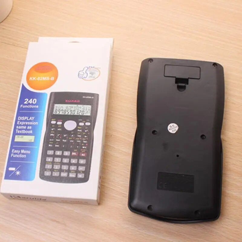 Επιστημονική Αριθμομηχανή Επαγγελματική Αριθμομηχανή 12 ψηφίων Μηχανική Υπολογιστής 2 γραμμών Λειτουργίας Μαθηματική Υπολογιστής Μεγάλη οθόνη για την τάξη