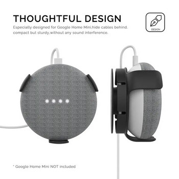 За Google Home Mini Стенен държач Управление на кабела за Google Home Mini Smart Speaker Аксесоар