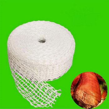 Βαμβακερό δίχτυ κρέας ζαμπόν λουκάνικο δίχτυ κρεοπωλείο λουκάνικο δίχτυ ρολό χοτ-ντογκ δίχτυ λουκάνικου συσκευασίας Εργαλείο μαγειρέματος κρέατος