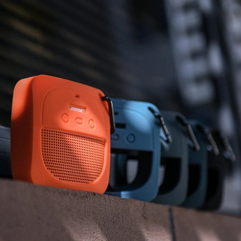 Преносим защитен калъф за Bluetooth високоговорител за Bose SoundLink Micro Удароустойчив мек силиконов гел капак Контейнер