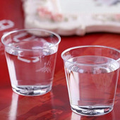 20/40 DB Eldobható átlátszó műanyag pohár kültéri piknik születésnapi konyhai party eldobható műanyag pohár esküvői karácsonyra 30 ml